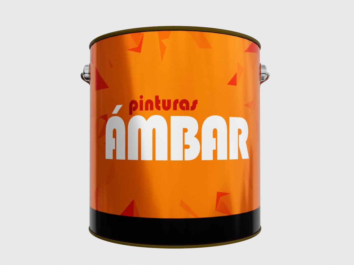 ESMALTE ÁMBAR NARANJA 3.6 L