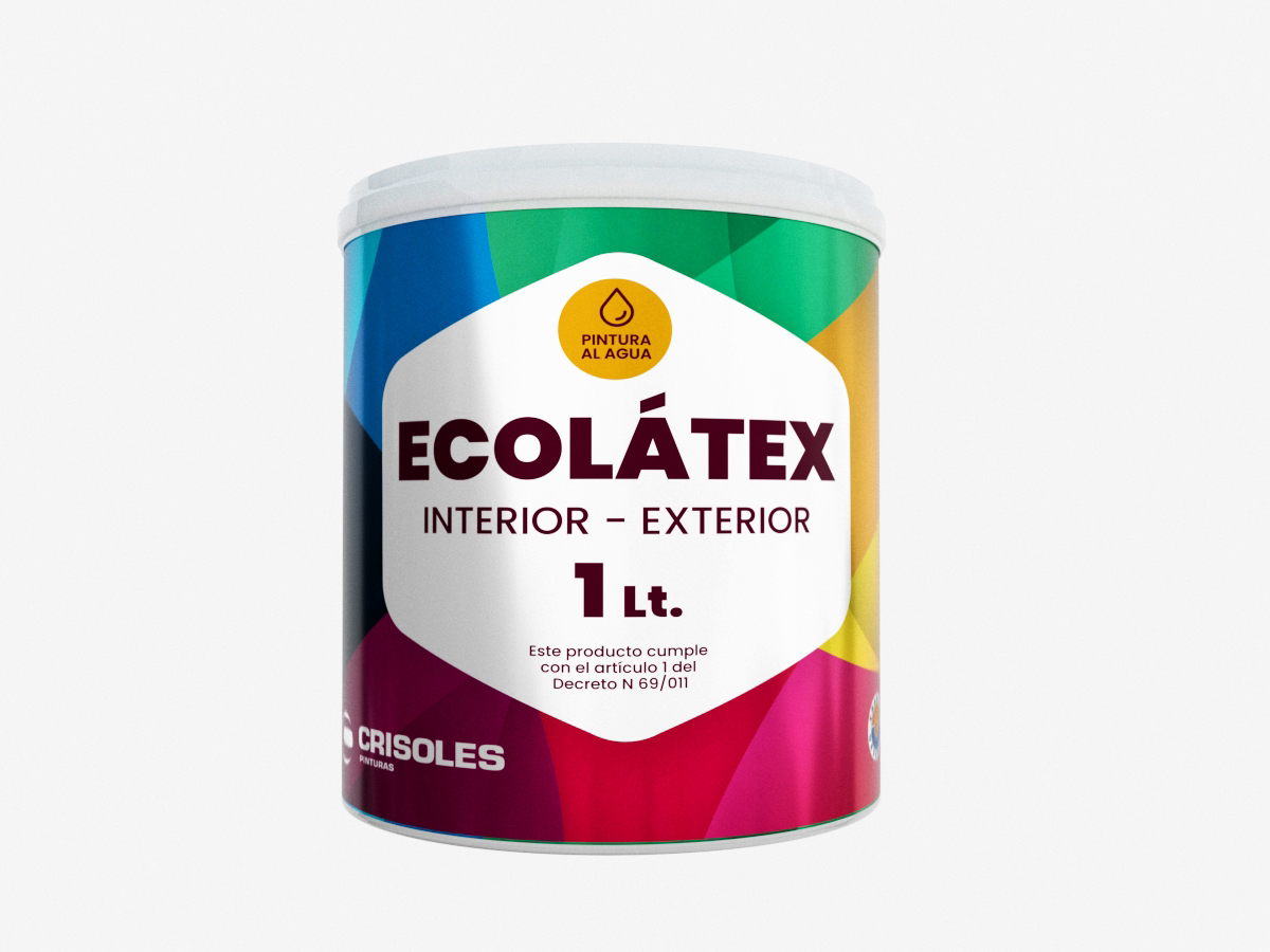 ECOLATEX ROSA 1 L