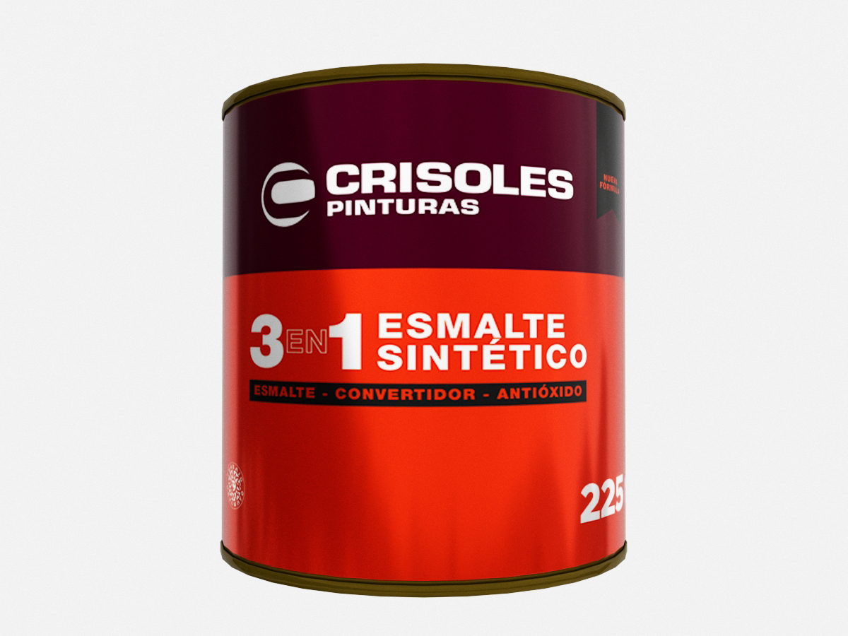 ESMALTE GRIS CENIZA 225 ML.