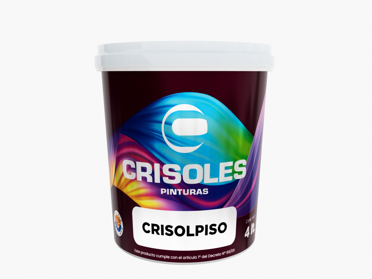 CRISOLPISO AZUL 4 L